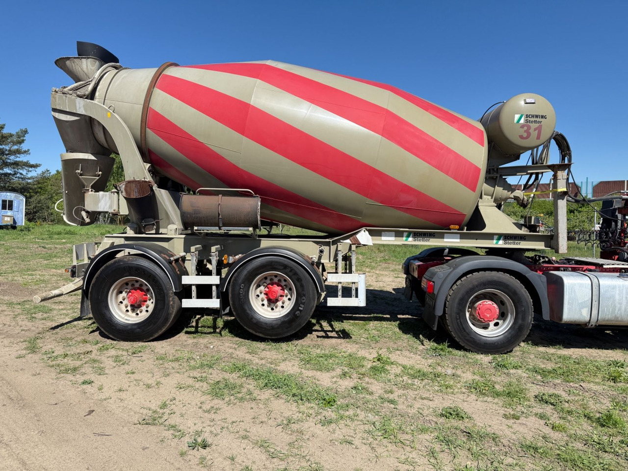 Stetter Mischer-Mixer Typ AM 10 FH Betonmischer - Причіп: фото 3 Stetter Mischer-Mixer Typ AM 10 FH Betonmischer - Причіп: фото 3