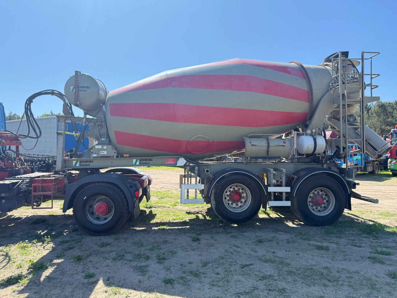Stetter Mischer-Mixer Typ AM 10 FH Betonmischer - Причіп: фото 4 Stetter Mischer-Mixer Typ AM 10 FH Betonmischer - Причіп: фото 4