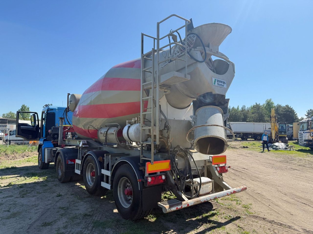 Stetter Mischer-Mixer Typ AM 10 FH Betonmischer - Напівпричіп бетонозмішувач: фото 2 Stetter Mischer-Mixer Typ AM 10 FH Betonmischer - Напівпричіп бетонозмішувач: фото 2