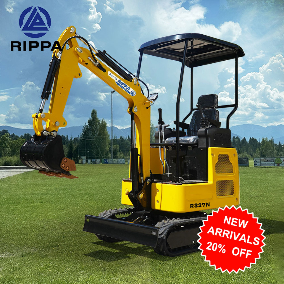 Rippa R327-Kubota/Changchai engine-Global stocking Rapid delivery - Міні-екскаватор: фото 1 Rippa R327-Kubota/Changchai engine-Global stocking Rapid delivery - Міні-екскаватор: фото 1