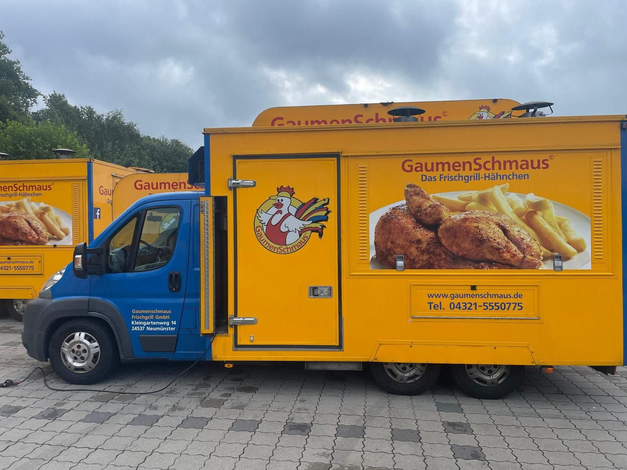 Fiat Hähnchengrill mobil Foodtruck - Торговий вантажівка: фото 3 Fiat Hähnchengrill mobil Foodtruck - Торговий вантажівка: фото 3