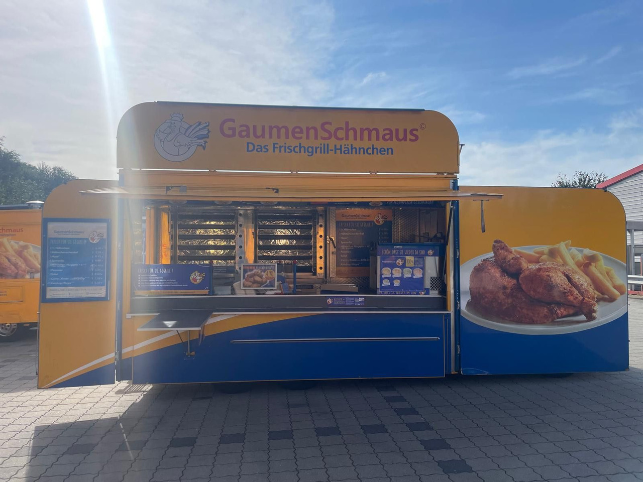Fiat Hähnchengrill mobil Foodtruck - Торговий вантажівка: фото 1 Fiat Hähnchengrill mobil Foodtruck - Торговий вантажівка: фото 1