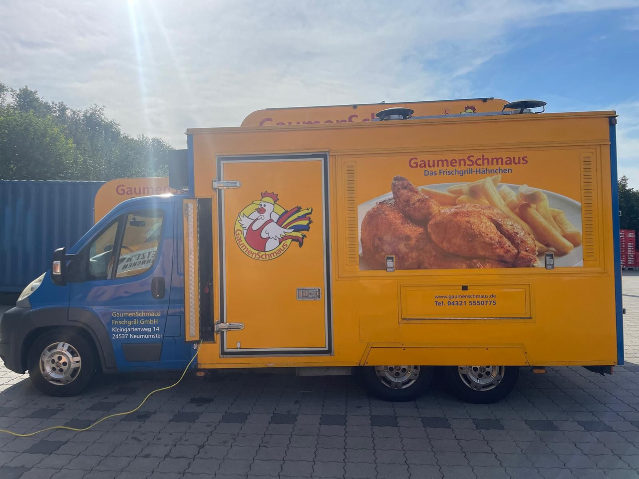Fiat Hähnchengrill mobil Foodtruck - Торговий вантажівка: фото 3 Fiat Hähnchengrill mobil Foodtruck - Торговий вантажівка: фото 3