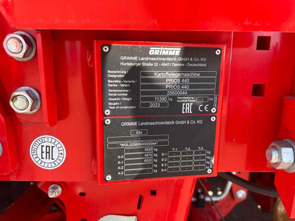 Комбайн Grimme PRIOS 440: фото 22