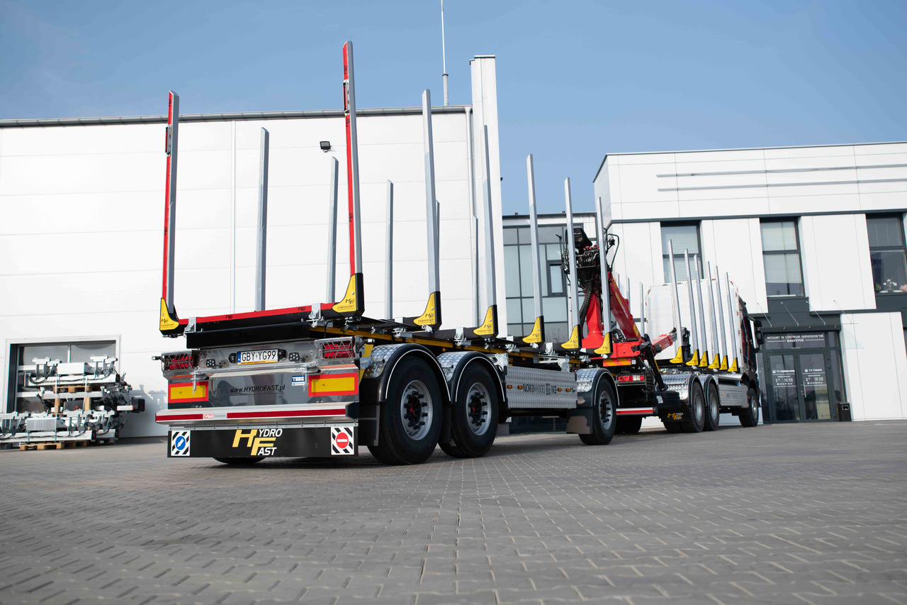 Hydrofast Przyczepa 3 - osiowa / 3 axles trailer for timber transport / 3 Achsen Anhänger für Holztransport - Причіп лісовоз: фото 5 Hydrofast Przyczepa 3 - osiowa / 3 axles trailer for timber transport / 3 Achsen Anhänger für Holztransport - Причіп лісовоз: фото 5