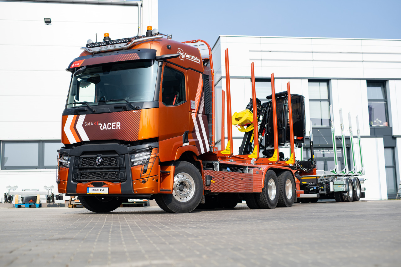 RENAULT TRUCKS C P6X4 Zabudowa do transportu drewna / Timber transport truck / Holztransportwagen/Camion de transport lemn - Лісовоз, Електровантажівкa: фото 4 RENAULT TRUCKS C P6X4 Zabudowa do transportu drewna / Timber transport truck / Holztransportwagen/Camion de transport lemn - Лісовоз, Електровантажівкa: фото 4