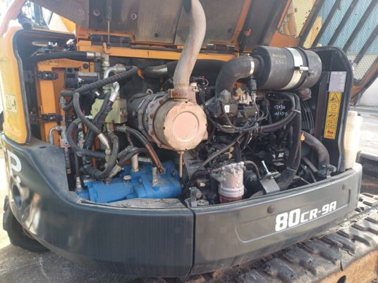 Hyundai R80 -9A - Гусеничний екскаватор: фото 5 Hyundai R80 -9A - Гусеничний екскаватор: фото 5