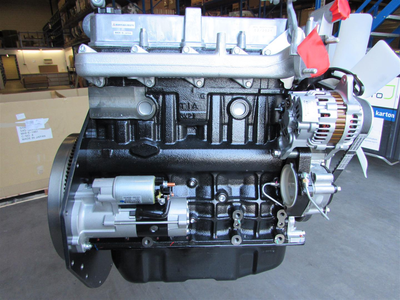 Mitsubishi S4S- 35.3Kw @ 2250 rpm - Двигун в категорії Вилкові навантажувачі: фото 3 Mitsubishi S4S- 35.3Kw @ 2250 rpm - Двигун в категорії Вилкові навантажувачі: фото 3