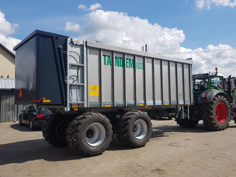 Новий Гноєрозкидач Auto-Agro Miststreuer / Manure spreader / Epandeur à fumier / Rimorchio spandiconcime / Разбрасыватель органических удобрений / Rozrzutnik obornika Tandem N268: фото 20