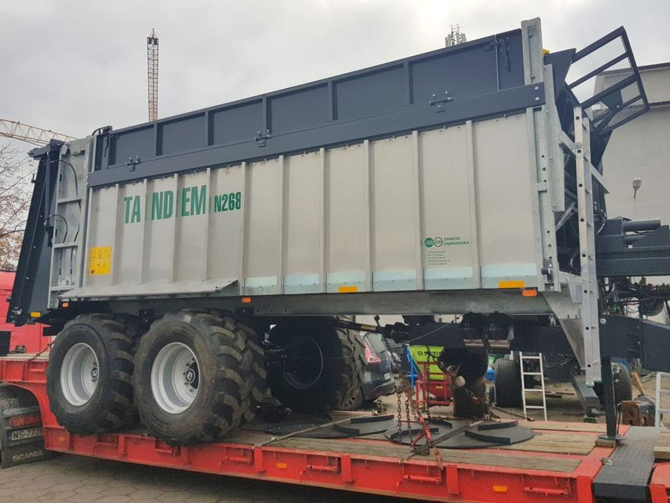 Новий Гноєрозкидач Auto-Agro Miststreuer / Manure spreader / Epandeur à fumier / Rimorchio spandiconcime / Разбрасыватель органических удобрений / Rozrzutnik obornika Tandem N268: фото 37