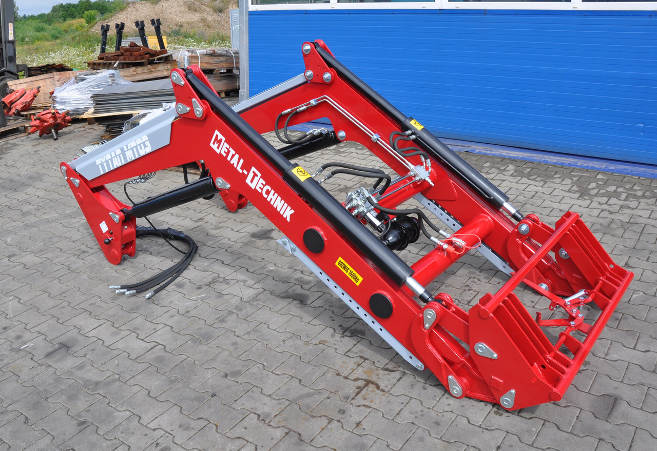 Metal-Technik Frontlader / Front loader / Chargeur frontal / Caricatore frontale / Фронтальный погрузчик / Ładowacz czołowy Tytan MT-03 - Фронтальний навантажувач для трактора в категорії Фронтальні навантажувачі для тракторів: фото 1 Metal-Technik Frontlader / Front loader / Chargeur frontal / Caricatore frontale / Фронтальный погрузчик / Ładowacz czołowy Tytan MT-03 - Фронтальний навантажувач для трактора в категорії Фронтальні навантажувачі для тракторів: фото 1