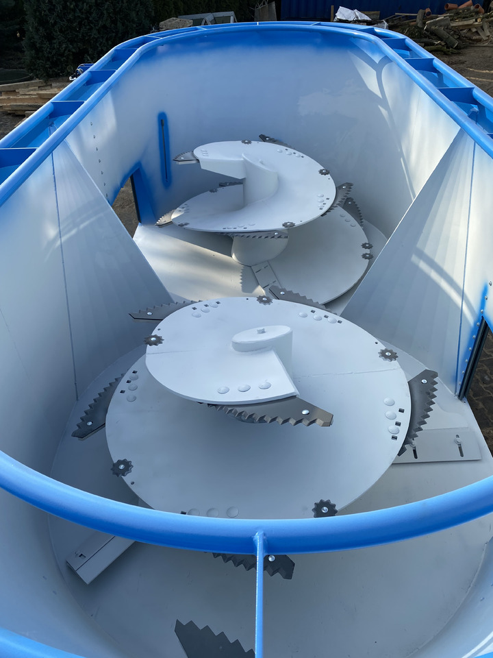 ZAMET Futtermischwagen / Feed mixer / Melangeuse / Carro miscelatore / Vagoneta 2 sinfines / Кормораздатчик 2 шнека / Wóz paszowy 14 m3 - Кормороздавач: фото 5 ZAMET Futtermischwagen / Feed mixer / Melangeuse / Carro miscelatore / Vagoneta 2 sinfines / Кормораздатчик 2 шнека / Wóz paszowy 14 m3 - Кормороздавач: фото 5