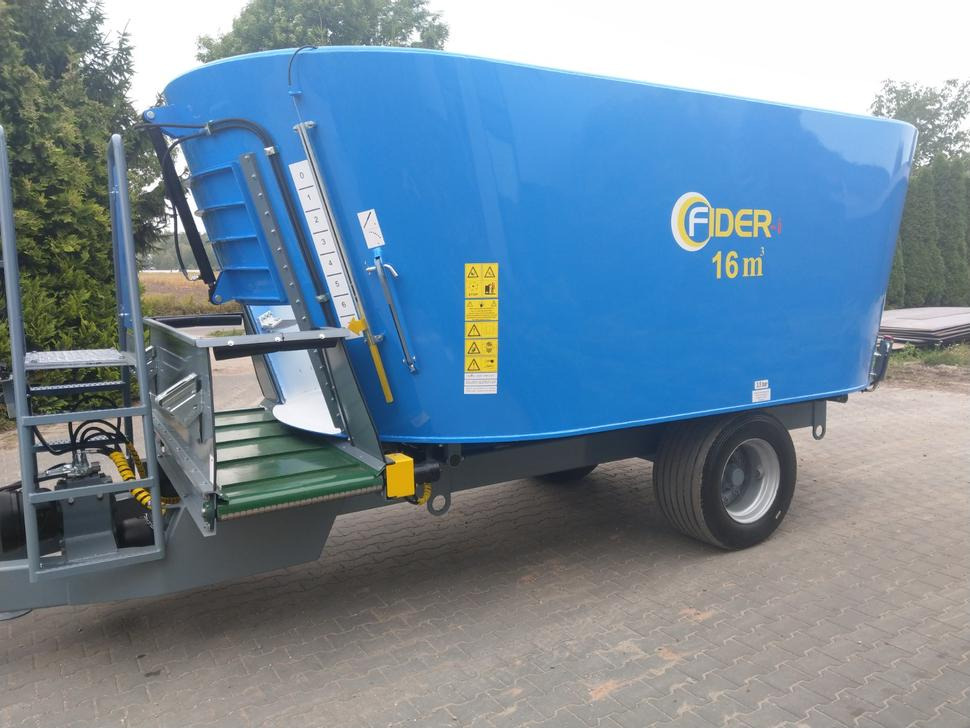 ZAMET Futtermischwagen / Feed mixer / Melangeuse / Carro miscelatore / Vagoneta de alimentación /Кормораздатчик / Wóz paszowy 16 m3 - Кормороздавач: фото 2 ZAMET Futtermischwagen / Feed mixer / Melangeuse / Carro miscelatore / Vagoneta de alimentación /Кормораздатчик / Wóz paszowy 16 m3 - Кормороздавач: фото 2