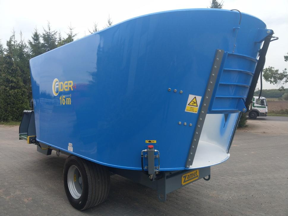 ZAMET Futtermischwagen / Feed mixer / Melangeuse / Carro miscelatore / Vagoneta de alimentación /Кормораздатчик / Wóz paszowy 16 m3 - Кормороздавач: фото 4 ZAMET Futtermischwagen / Feed mixer / Melangeuse / Carro miscelatore / Vagoneta de alimentación /Кормораздатчик / Wóz paszowy 16 m3 - Кормороздавач: фото 4