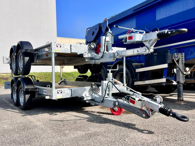 Ecim E350AF REMORQUE PORTE ENGINS 2 ESSIEUX 3T5 NEUVE - Автовоз причіп: фото 3 Ecim E350AF REMORQUE PORTE ENGINS 2 ESSIEUX 3T5 NEUVE - Автовоз причіп: фото 3