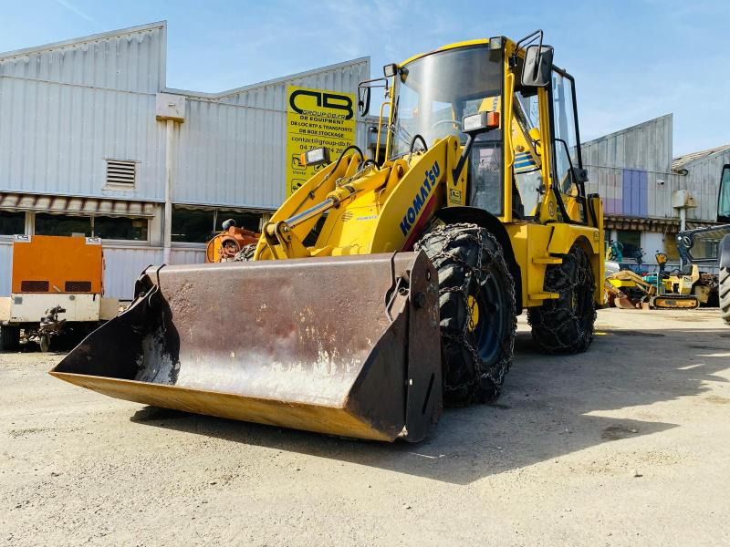 KOMATSU Tractopelle WB70 (NET DE TVA) - Екскаватор-навантажувач: фото 1 KOMATSU Tractopelle WB70 (NET DE TVA) - Екскаватор-навантажувач: фото 1