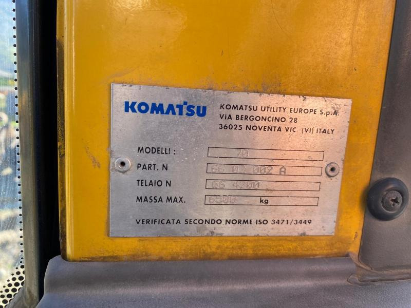 Екскаватор-навантажувач KOMATSU Tractopelle WB70 (NET DE TVA): фото 14