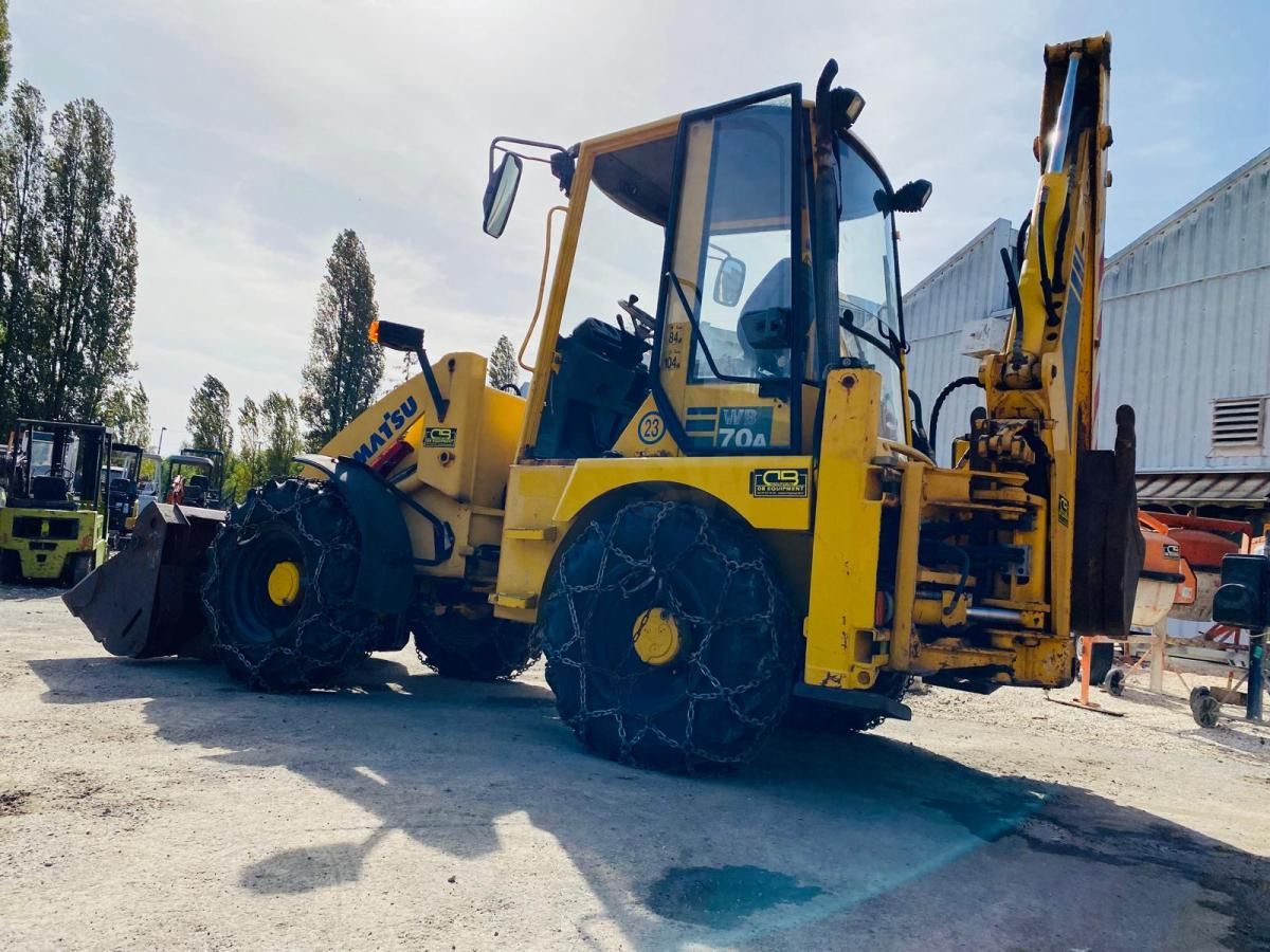 KOMATSU Tractopelle WB70 (NET DE TVA) - Екскаватор-навантажувач: фото 3 KOMATSU Tractopelle WB70 (NET DE TVA) - Екскаватор-навантажувач: фото 3