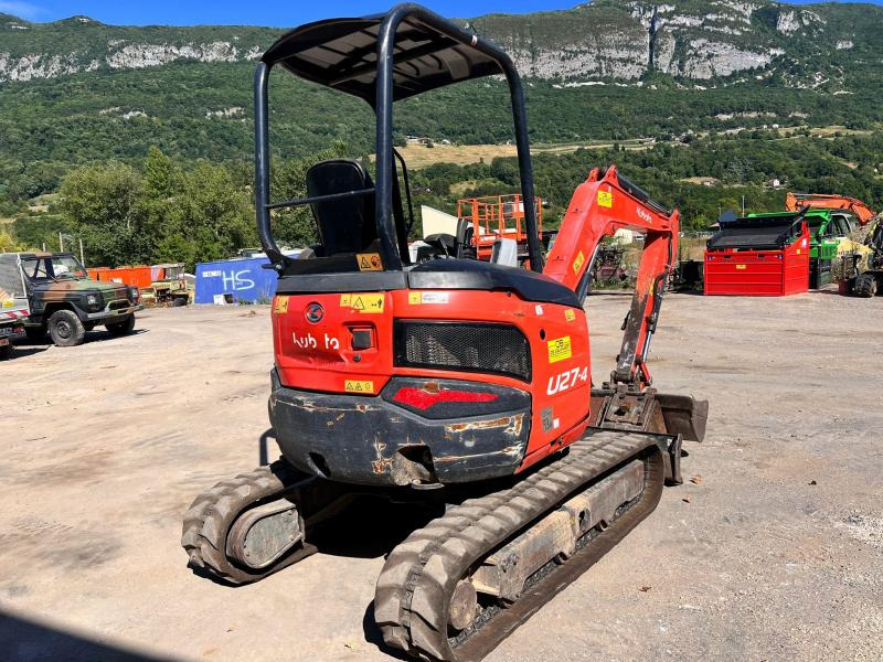 Kubota Series U U27-4 MINIPELLE 2,7T CANOPY - Міні-екскаватор: фото 5 Kubota Series U U27-4 MINIPELLE 2,7T CANOPY - Міні-екскаватор: фото 5