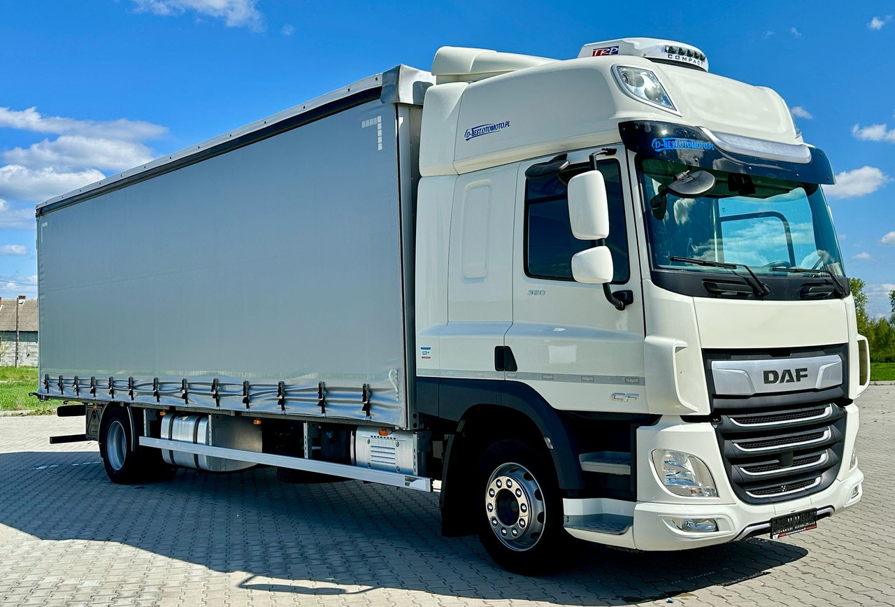 DAF CF 320 / FIRANKA / 21 EUROPALET / SYPIALKA / AUTOMAT / KLIMA POSTOJOWA / 2021 ROK TO - Тентована вантажівка: фото 1 DAF CF 320 / FIRANKA / 21 EUROPALET / SYPIALKA / AUTOMAT / KLIMA POSTOJOWA / 2021 ROK TO - Тентована вантажівка: фото 1