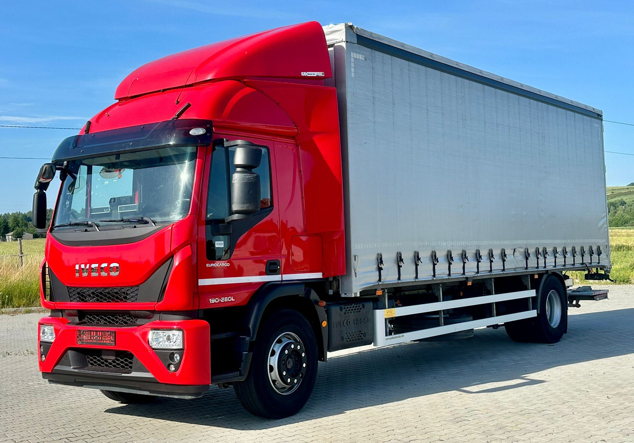 IVECO EUROCARGO 180-280 / FIRANKA / WINDA / 20 PALET / 80 TYŚ KM / 2023 ROK / 9 223 KG ŁADOWNOŚ - Тентована вантажівка: фото 2 IVECO EUROCARGO 180-280 / FIRANKA / WINDA / 20 PALET / 80 TYŚ KM / 2023 ROK / 9 223 KG ŁADOWNOŚ - Тентована вантажівка: фото 2