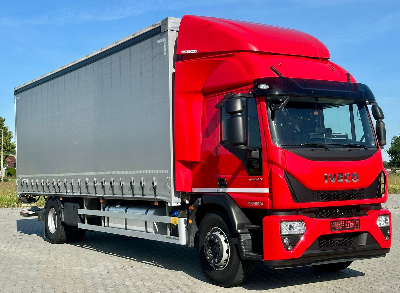 IVECO EUROCARGO 180-280 / FIRANKA / WINDA / 20 PALET / 80 TYŚ KM / 2023 ROK / 9 223 KG ŁADOWNOŚ - Тентована вантажівка: фото 1 IVECO EUROCARGO 180-280 / FIRANKA / WINDA / 20 PALET / 80 TYŚ KM / 2023 ROK / 9 223 KG ŁADOWNOŚ - Тентована вантажівка: фото 1