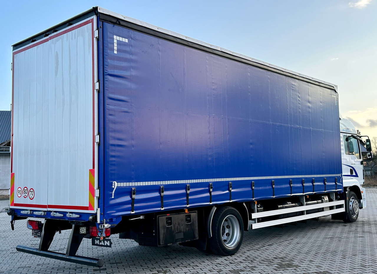 MAN TGM 15.290 / FIRANKA / 20 EUROPALET / AUTOMAT / SYPIALKA / DMC 16 T / 8 400 KG ŁADOWNOŚĆ - Тентована вантажівка: фото 3 MAN TGM 15.290 / FIRANKA / 20 EUROPALET / AUTOMAT / SYPIALKA / DMC 16 T / 8 400 KG ŁADOWNOŚĆ - Тентована вантажівка: фото 3