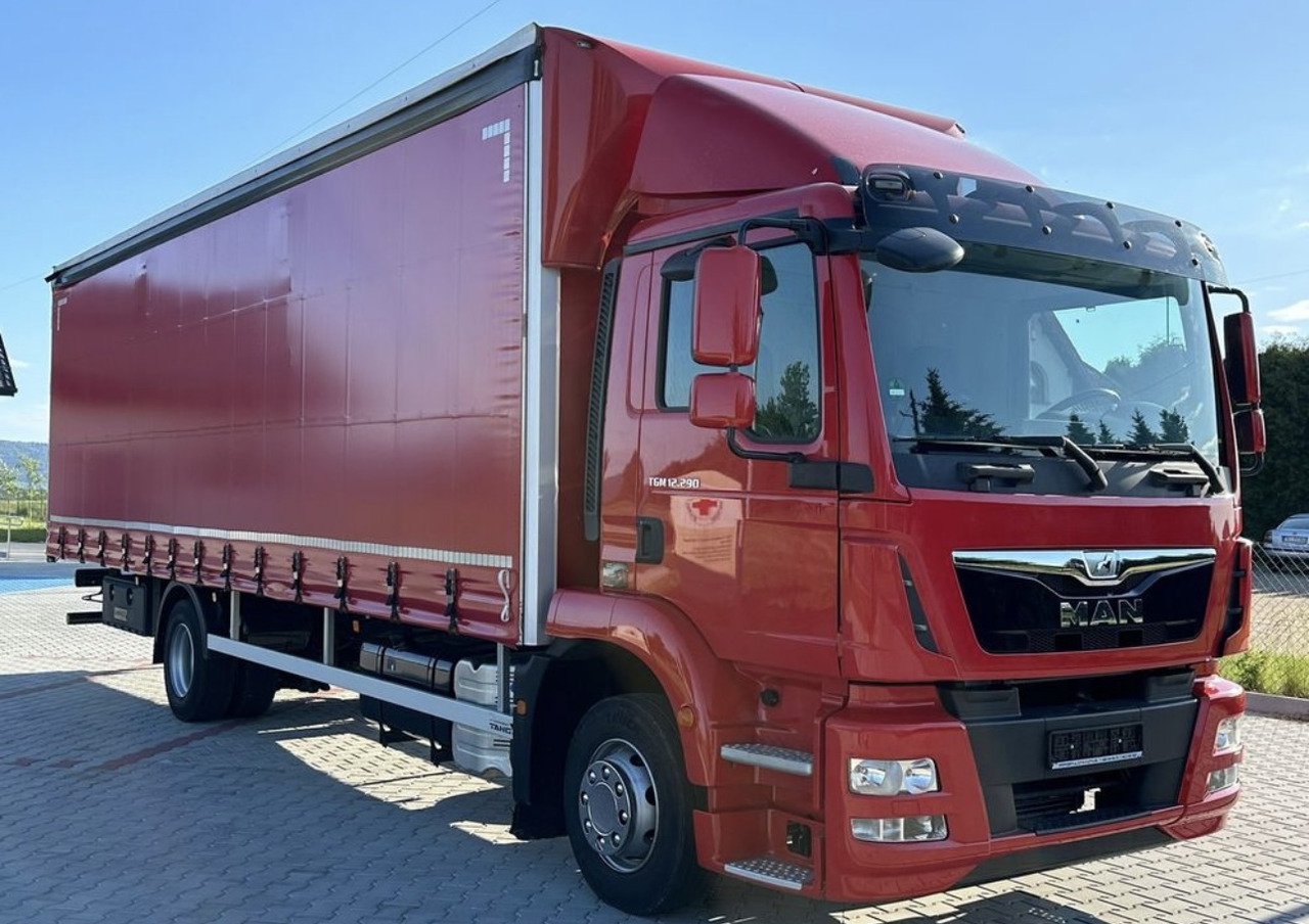 MAN TGM 15.290 / FIRANKA / 21 EUROPALET / AUTOMAT - Тентована вантажівка: фото 1 MAN TGM 15.290 / FIRANKA / 21 EUROPALET / AUTOMAT - Тентована вантажівка: фото 1