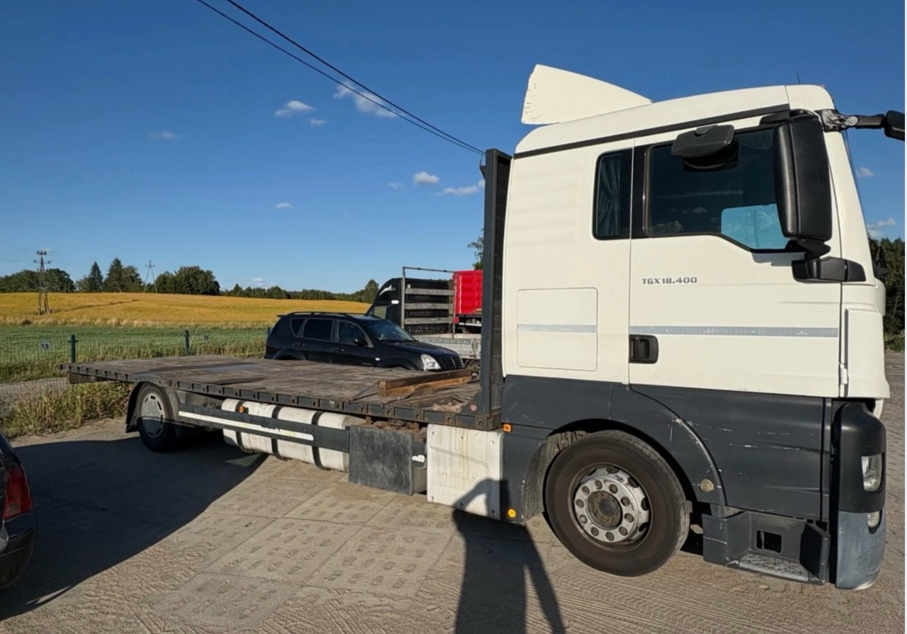 MAN TGX 18.400 / PLATFORMA / 630 TYŚ KM / 2015 ROK / SYPIALKA - Бортова вантажівка/ Платформа: фото 3 MAN TGX 18.400 / PLATFORMA / 630 TYŚ KM / 2015 ROK / SYPIALKA - Бортова вантажівка/ Платформа: фото 3