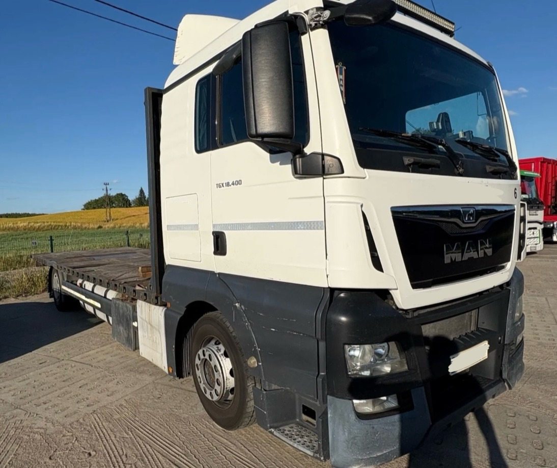 MAN TGX 18.400 / PLATFORMA / 630 TYŚ KM / 2015 ROK / SYPIALKA - Бортова вантажівка/ Платформа: фото 1 MAN TGX 18.400 / PLATFORMA / 630 TYŚ KM / 2015 ROK / SYPIALKA - Бортова вантажівка/ Платформа: фото 1