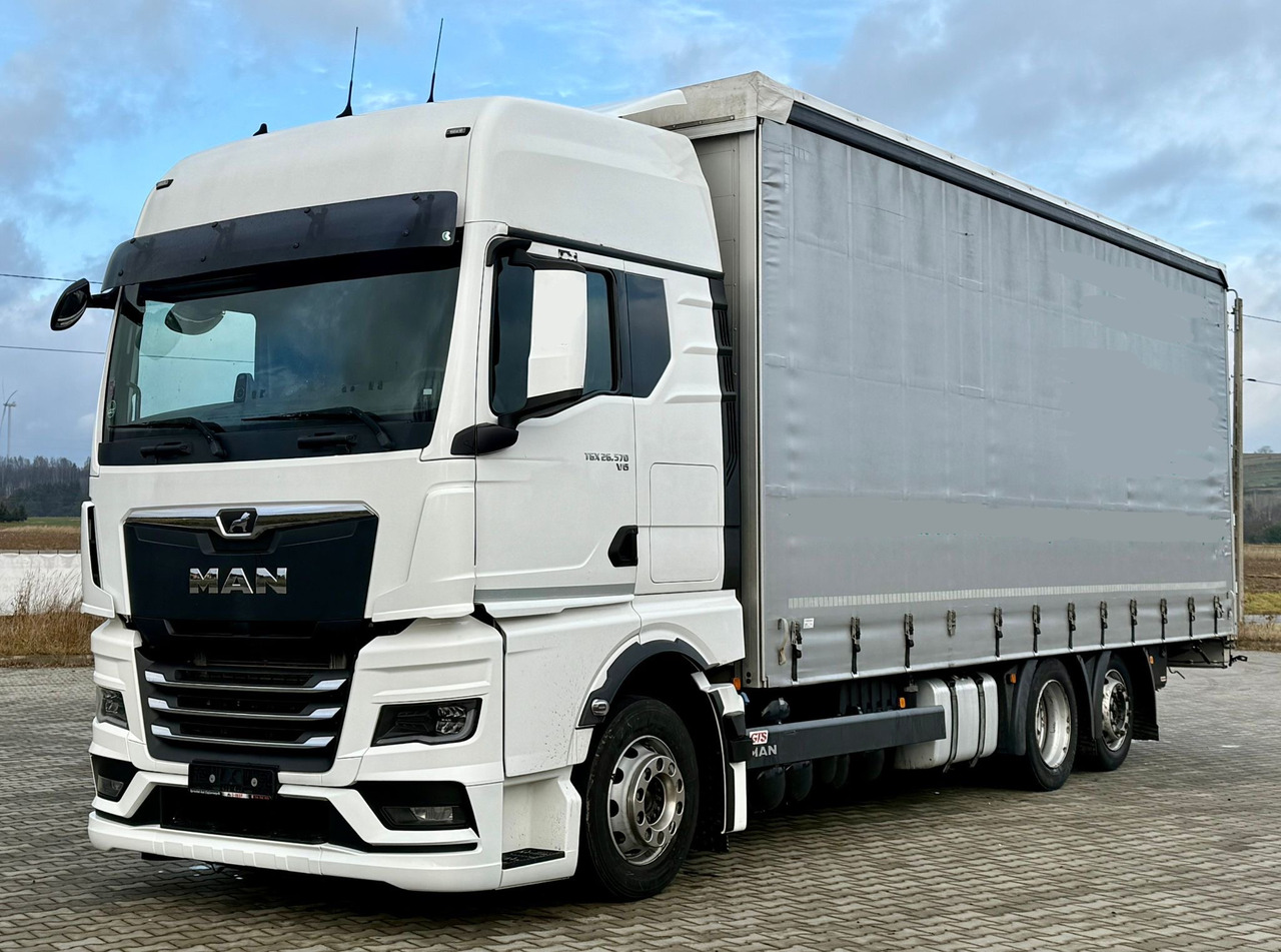 MAN TGX 26.470 / FIRANKA / 19 EUROPALET / XXL / NISKI PRZEBIEG / NOWY MODEL / 6X2 - Тентована вантажівка: фото 2 MAN TGX 26.470 / FIRANKA / 19 EUROPALET / XXL / NISKI PRZEBIEG / NOWY MODEL / 6X2 - Тентована вантажівка: фото 2