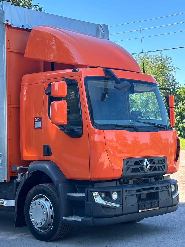 RENAULT D 18 / 280 / FIRANKA / WINDA / 8.6 M DŁUGOŚCI / 21 EUROPALET / NOWE OPONY / ŁADOWNOŚĆ 9.380 KG / AUTOMAT / SERWISOWANA / SPROWADZONA - Тентована вантажівка: фото 4 RENAULT D 18 / 280 / FIRANKA / WINDA / 8.6 M DŁUGOŚCI / 21 EUROPALET / NOWE OPONY / ŁADOWNOŚĆ 9.380 KG / AUTOMAT / SERWISOWANA / SPROWADZONA - Тентована вантажівка: фото 4