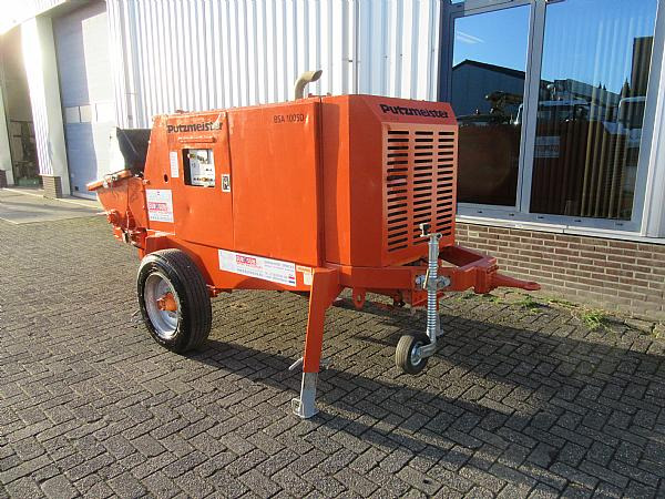 2014 PUTZMEISTER BSA 1005 DC concrete pump - Стаціонарний бетононасос: фото 3 2014 PUTZMEISTER BSA 1005 DC concrete pump - Стаціонарний бетононасос: фото 3