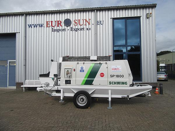 2014 SCHWING BP 1800 D -129 KW static pump - Стаціонарний бетононасос: фото 2 2014 SCHWING BP 1800 D -129 KW static pump - Стаціонарний бетононасос: фото 2