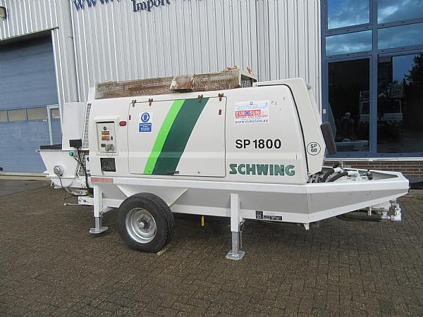 2014 SCHWING BP 1800 D -129 KW static pump - Стаціонарний бетононасос: фото 2 2014 SCHWING BP 1800 D -129 KW static pump - Стаціонарний бетононасос: фото 2