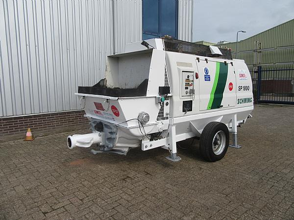 2014 SCHWING BP 1800 D -129 KW static pump - Стаціонарний бетононасос: фото 3 2014 SCHWING BP 1800 D -129 KW static pump - Стаціонарний бетононасос: фото 3