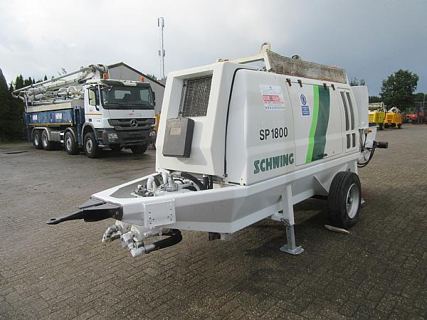 2014 SCHWING BP 1800 D -129 KW static pump - Стаціонарний бетононасос: фото 3 2014 SCHWING BP 1800 D -129 KW static pump - Стаціонарний бетононасос: фото 3