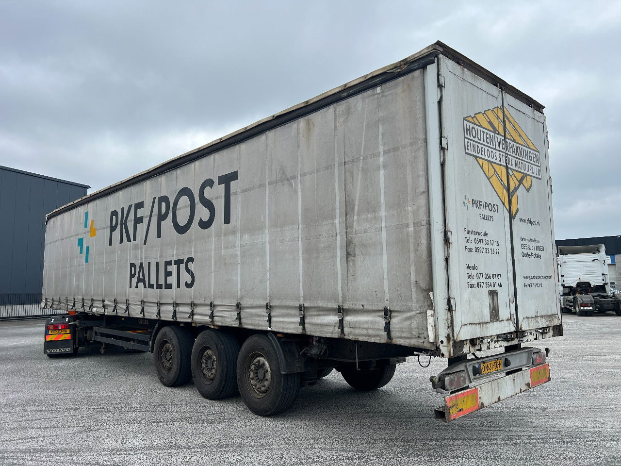 Kögel Snco schuifzeil met SAF intradiscs - Тентований напівпричіп: фото 4 Kögel Snco schuifzeil met SAF intradiscs - Тентований напівпричіп: фото 4