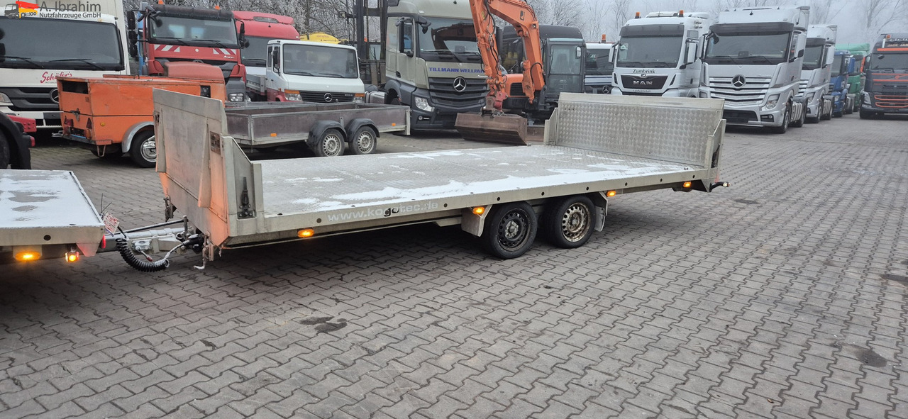 BAOS Plateauanhänger Anhänger Tandem, Baumaschinen und Fahrzeuge - Бортовий причіп/ Платформа: фото 1 BAOS Plateauanhänger Anhänger Tandem, Baumaschinen und Fahrzeuge - Бортовий причіп/ Платформа: фото 1