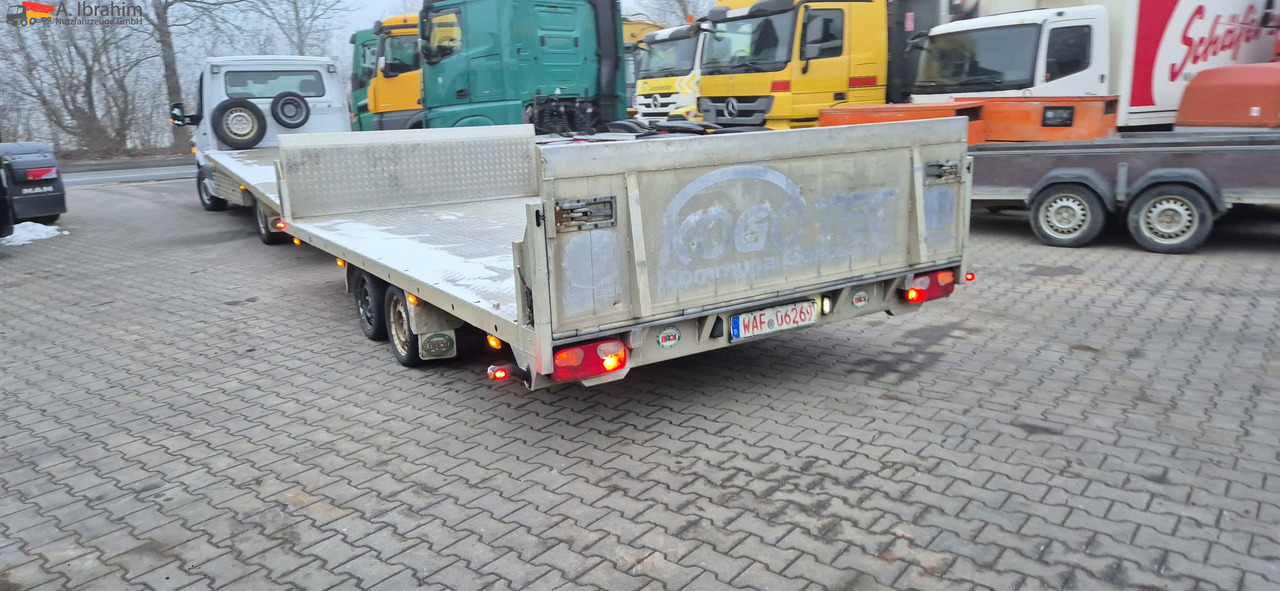 BAOS Plateauanhänger Anhänger Tandem, Baumaschinen und Fahrzeuge - Бортовий причіп/ Платформа: фото 2 BAOS Plateauanhänger Anhänger Tandem, Baumaschinen und Fahrzeuge - Бортовий причіп/ Платформа: фото 2