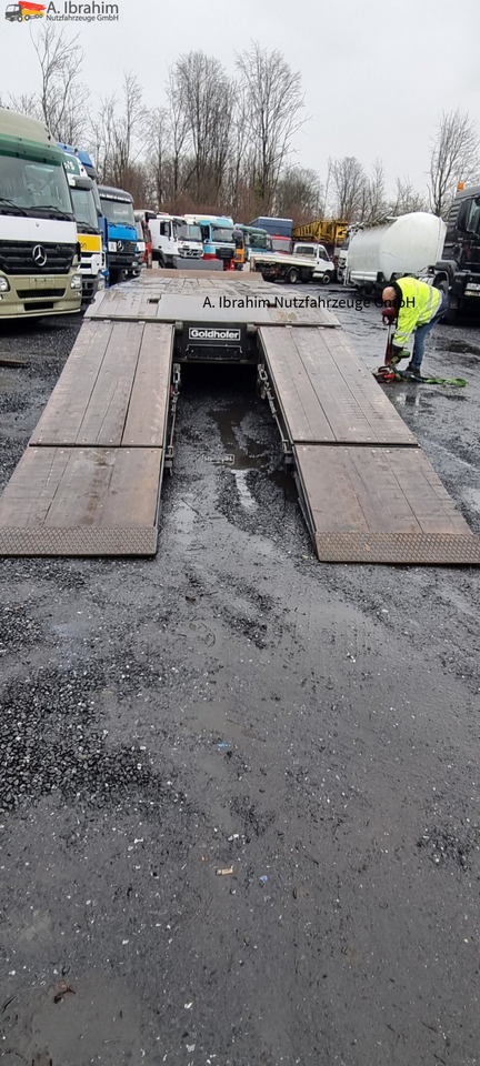 Goldhofer TU-L 3-24/80 Tieflader 10.00 m Ladefläche - Низькорамна платформа причіп: фото 3 Goldhofer TU-L 3-24/80 Tieflader 10.00 m Ladefläche - Низькорамна платформа причіп: фото 3