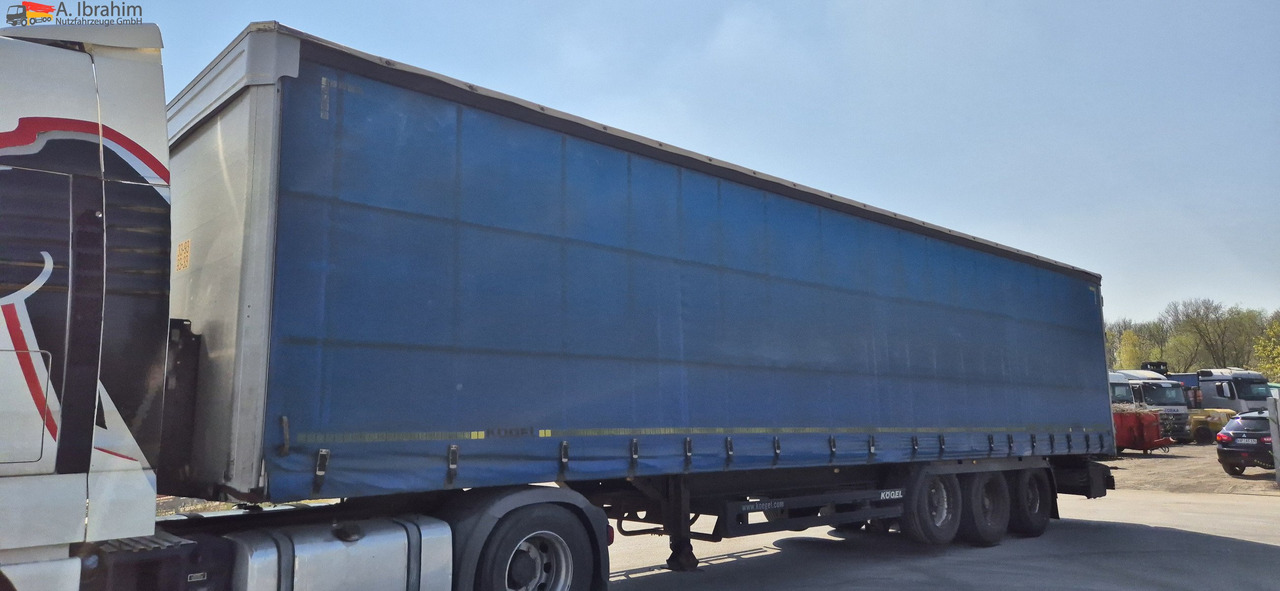 Kögel SN24 Standard, Edscha, Trommelbremse - Тентований напівпричіп: фото 1 Kögel SN24 Standard, Edscha, Trommelbremse - Тентований напівпричіп: фото 1