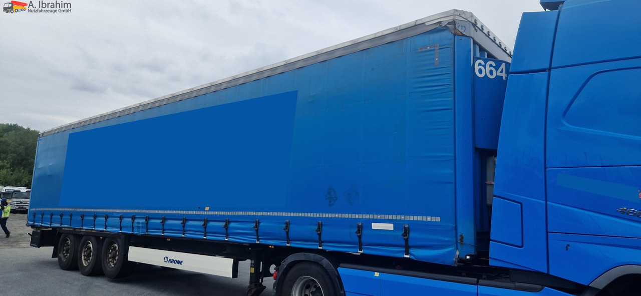 Тентований напівпричіп Krone SD Deutscher Auflieger, Pritsche Plane Edscha: фото 8 Тентований напівпричіп Krone SD Deutscher Auflieger, Pritsche Plane Edscha: фото 8