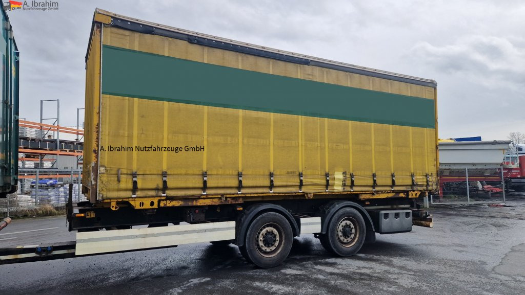 Krone Tandem Lafette DC07CL ohne Brücke - Контейнеровоз/ Змінний кузов причіп: фото 1 Krone Tandem Lafette DC07CL ohne Brücke - Контейнеровоз/ Змінний кузов причіп: фото 1