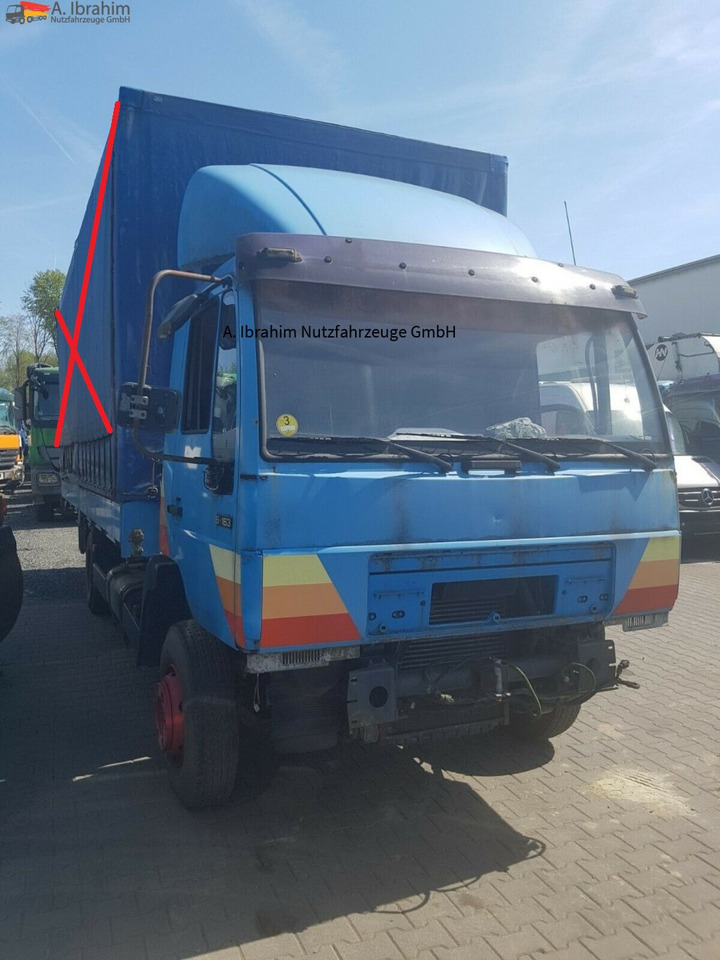 MAN L2000 8.143 fahrbereit, Motor, Getriebe ok, Ohne Plane - Тентована вантажівка: фото 2 MAN L2000 8.143 fahrbereit, Motor, Getriebe ok, Ohne Plane - Тентована вантажівка: фото 2