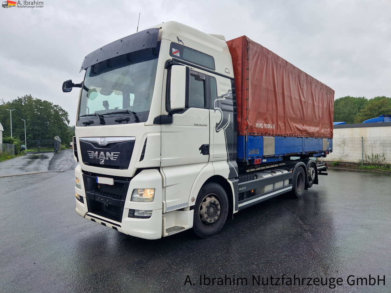 MAN TGX 26.440 BDF Chassis mit Brücke möglich - Тентована вантажівка: фото 1 MAN TGX 26.440 BDF Chassis mit Brücke möglich - Тентована вантажівка: фото 1