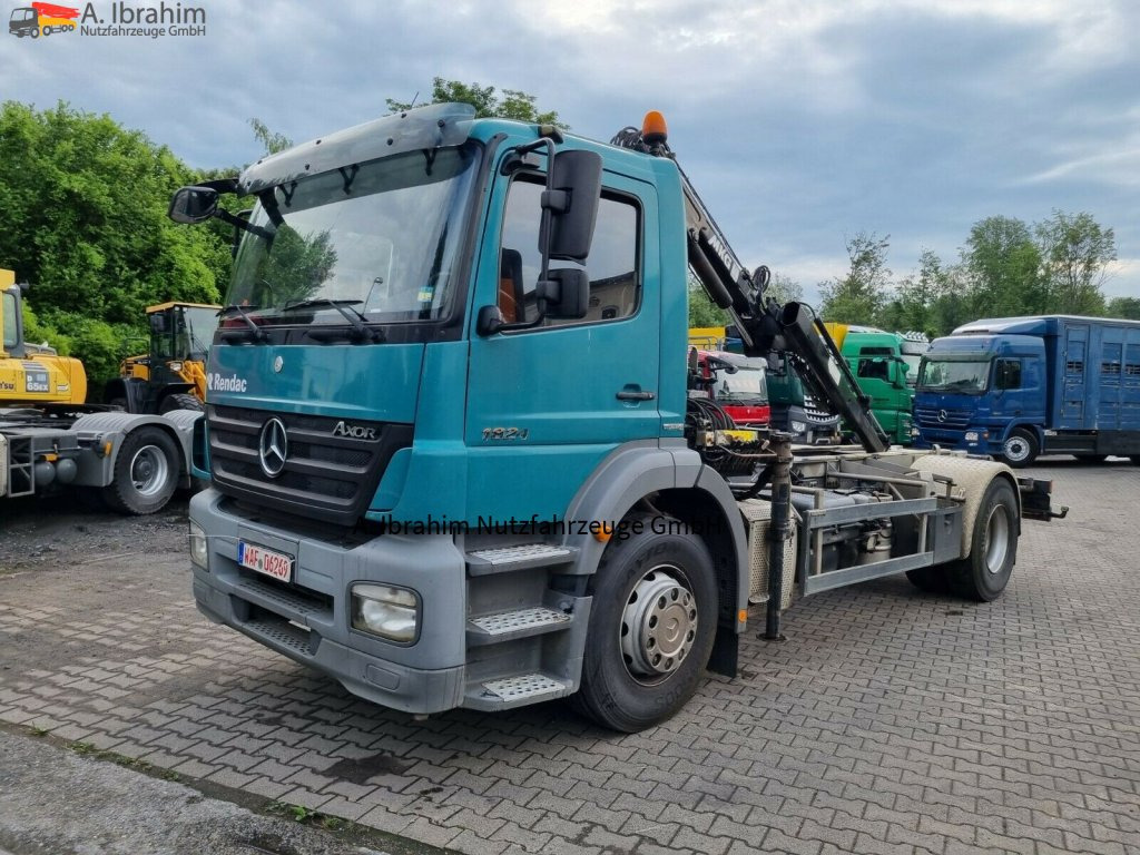 Mercedes-Benz 1824 DB 1824 Kipphydraulik, Kran MKG - Самоскид вантажівка, Вантажівка з маніпулятором: фото 1 Mercedes-Benz 1824 DB 1824 Kipphydraulik, Kran MKG - Самоскид вантажівка, Вантажівка з маніпулятором: фото 1