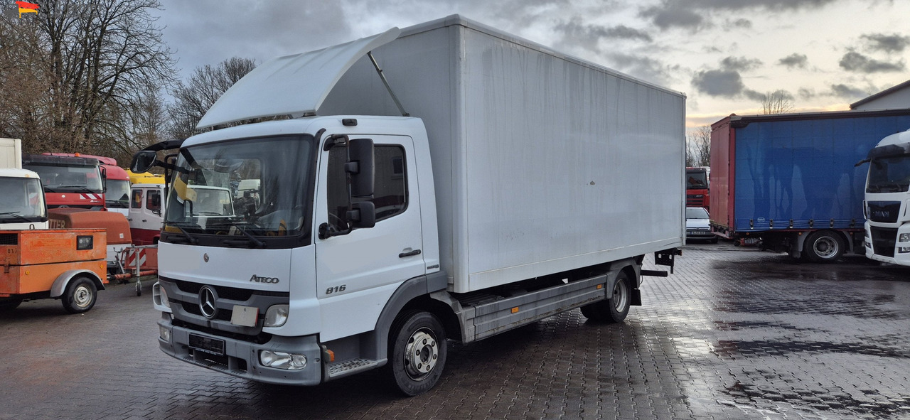 Mercedes-Benz 816L LBW, Blatt gefedert - Фургон з закритим кузовом: фото 1 Mercedes-Benz 816L LBW, Blatt gefedert - Фургон з закритим кузовом: фото 1