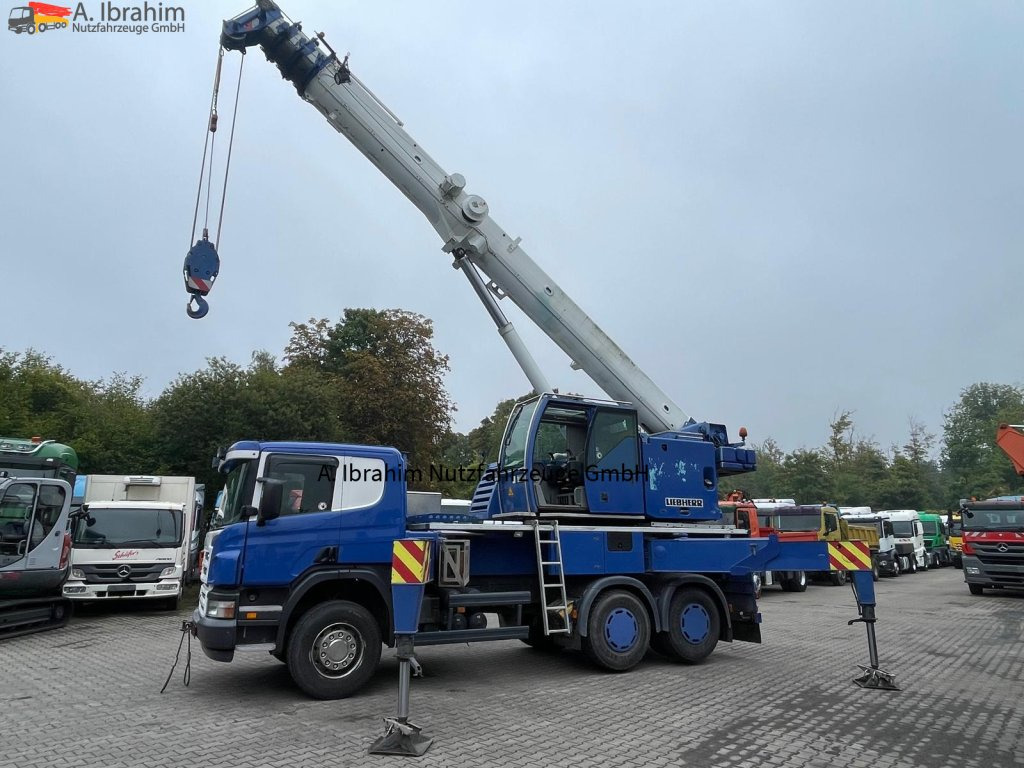 Scania Liebherr LTF 1035 30Meter Mast | 6x4 | 2 Motors - Автокран: фото 1 Scania Liebherr LTF 1035 30Meter Mast | 6x4 | 2 Motors - Автокран: фото 1