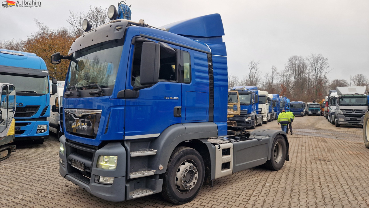 MAN 18.400 TGX Flachdach Retarder, Klima, 1 Bett, Kühlschrank - Тягач: фото 1 MAN 18.400 TGX Flachdach Retarder, Klima, 1 Bett, Kühlschrank - Тягач: фото 1